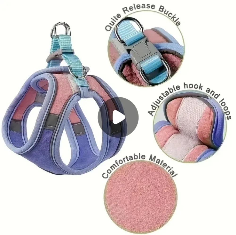 NWT - Harness, Vest & Leash - Reflective! *HP*